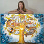 3.3 De Boom van Invloed - Originele Schilderij met certificaat van echtheid